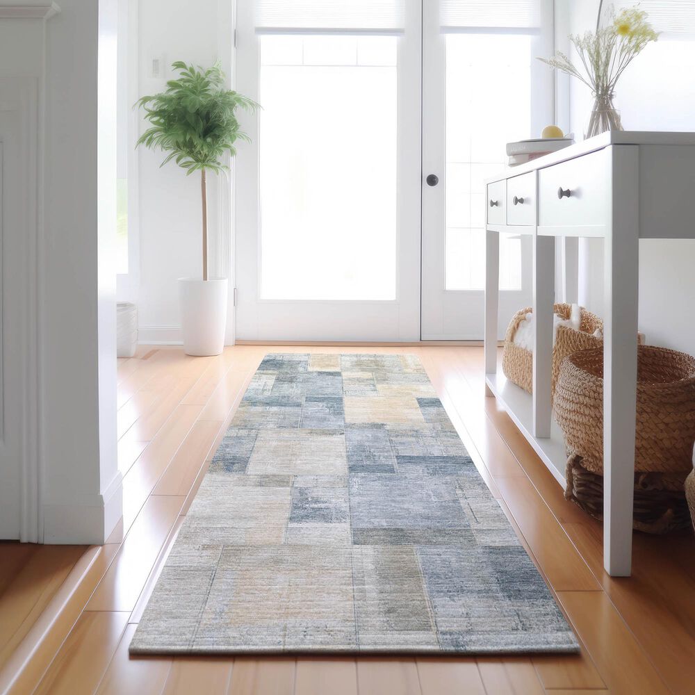 Dalyn Rug Company Ravenna RN4 2&#39;3&quot; x 7&#39;6&quot; Denim Runner, , large