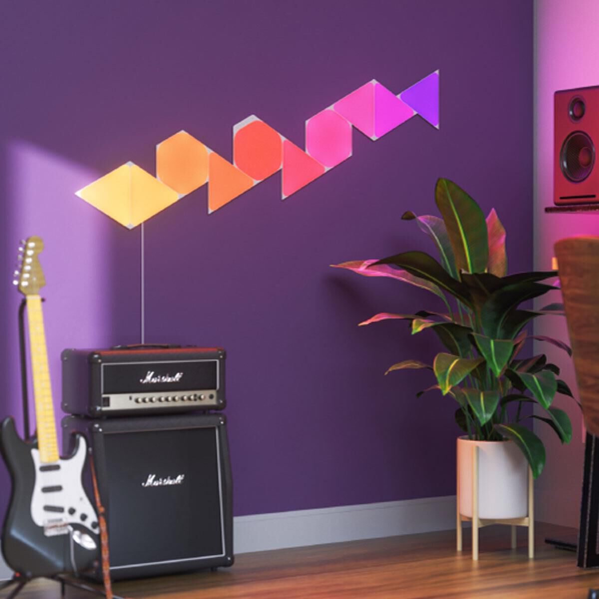 Nanoleaf Shapesミニトライアングルスマーターセット5枚 【公式通販】