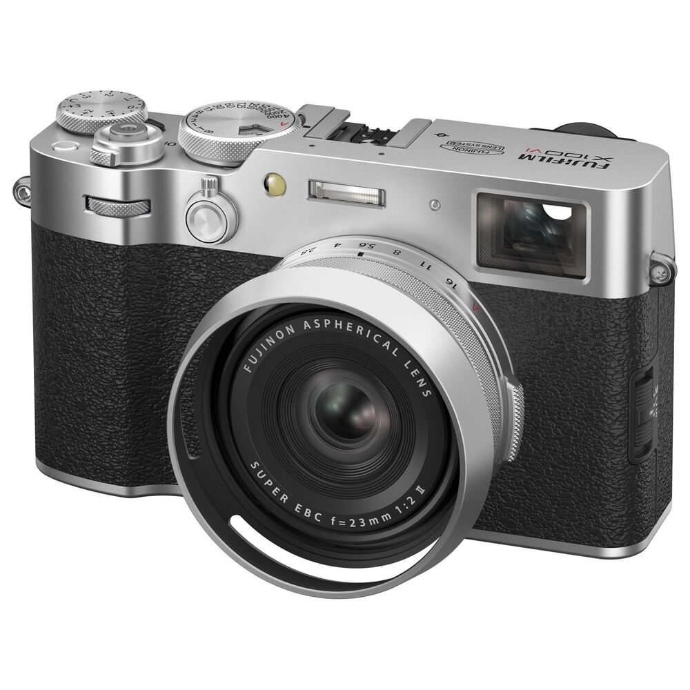 Fujifilm X100VI Point and Shoot Digital Camera in Silver, , large
