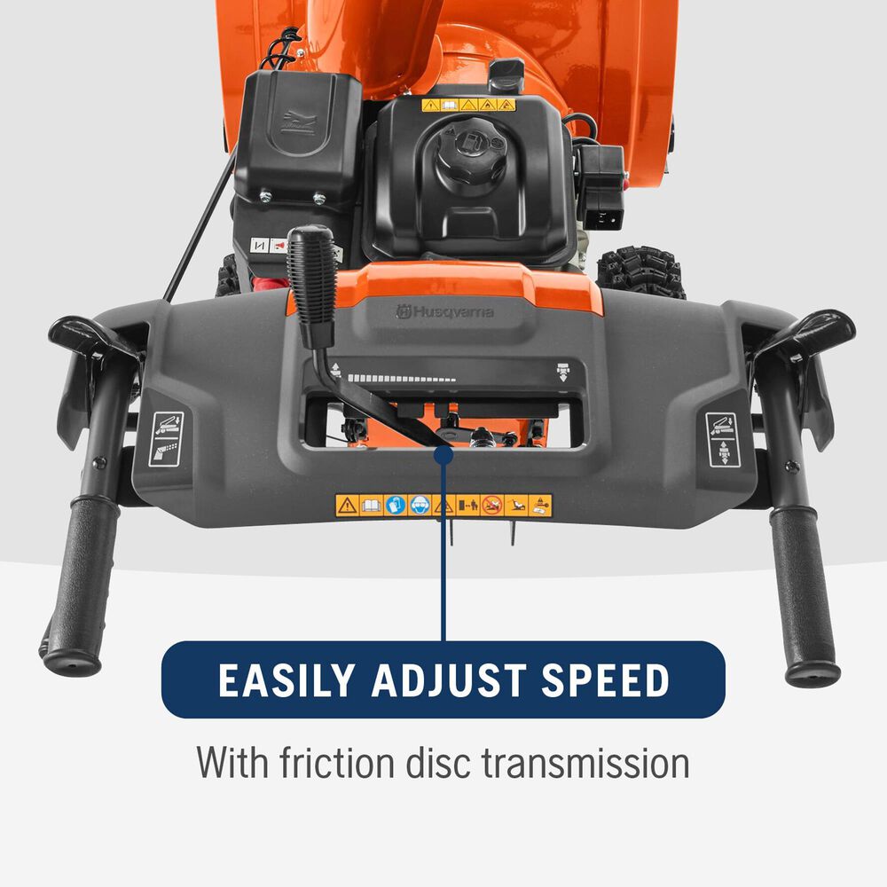 Husqvarna 24" Snow Blower in Orange, , large