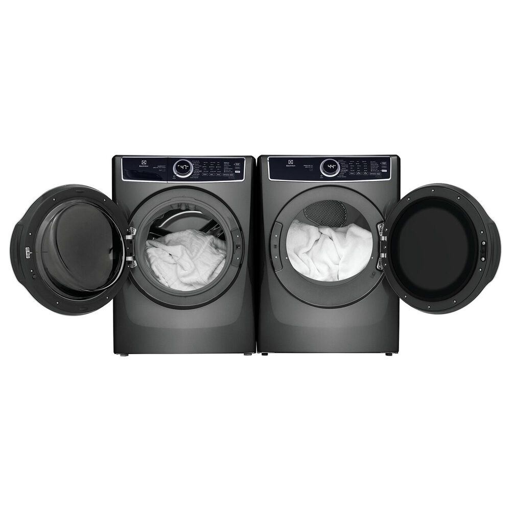 Electrolux 8 Cu. Ft. Front Load Gas Dryer with Steam in Titanium, , large