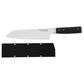 KitchenAid Gourmet 7" Santoku Knife with Sheath in Stainless Steel, , large