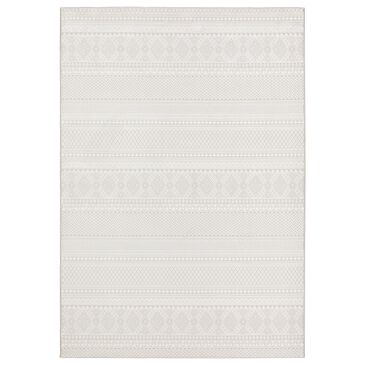 Dalyn Rug Company Rhodes 9" x 13" Ivory Area Rug, , large