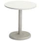 Zuo Modern Liora 28" Round Dining Table in White and Gray - Table Only, , large