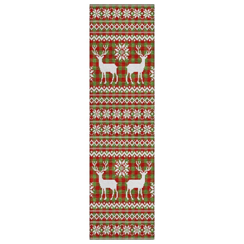 Dalyn Rug Company Wonderland WN28 2"3" x 7"6" Fern Indoor/Outdoor Runner, , large
