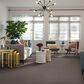 Shaw Foundations Take The Floor Tonal Blue Carpet in Tundra, , large