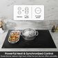 Samsung Bespoke 2-Piece Kitchen Package with Stainless Steel Bespoke 30" Double Wall Oven and Black 36" Induction Cooktop, , large