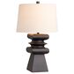 Crestview Collection Zane Table Lamp in Black, , large