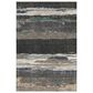 37B Trevi TV8 10" x 14" Black Area Rug, , large
