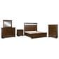 Ashley Taffenbrook 5-Piece California King Storage Bedroom Set in Medium Brown and Black, , large