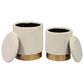 Tov Furniture Teddy Storage Ottoman in Off-White (Set of 2), , large