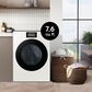 Samsung Bespoke 7.6 Cu. Ft. Ultra Capacity Front Load Gas Dryer with AI Home and AI OptiDry+ in Dark Steel, , large