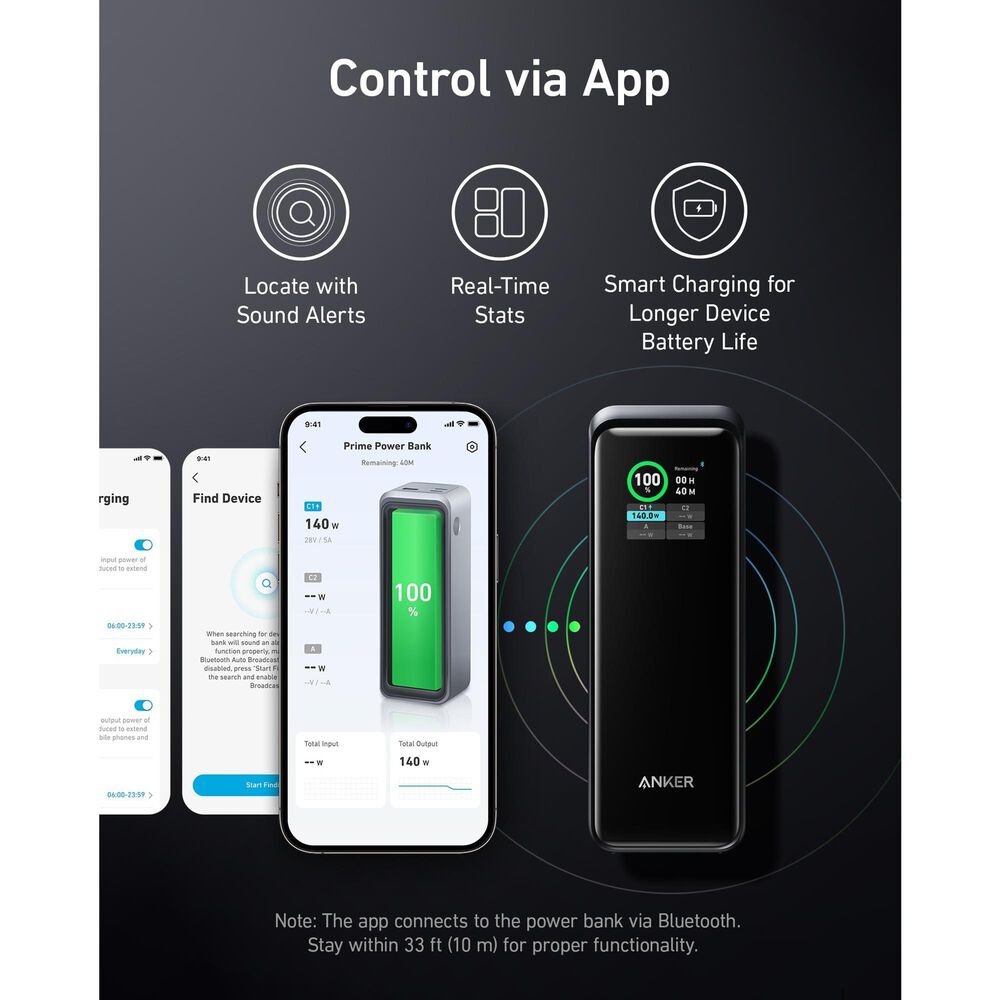 Anker Multi Device 27650mAh Fast Charging Power Bank in Black, , large