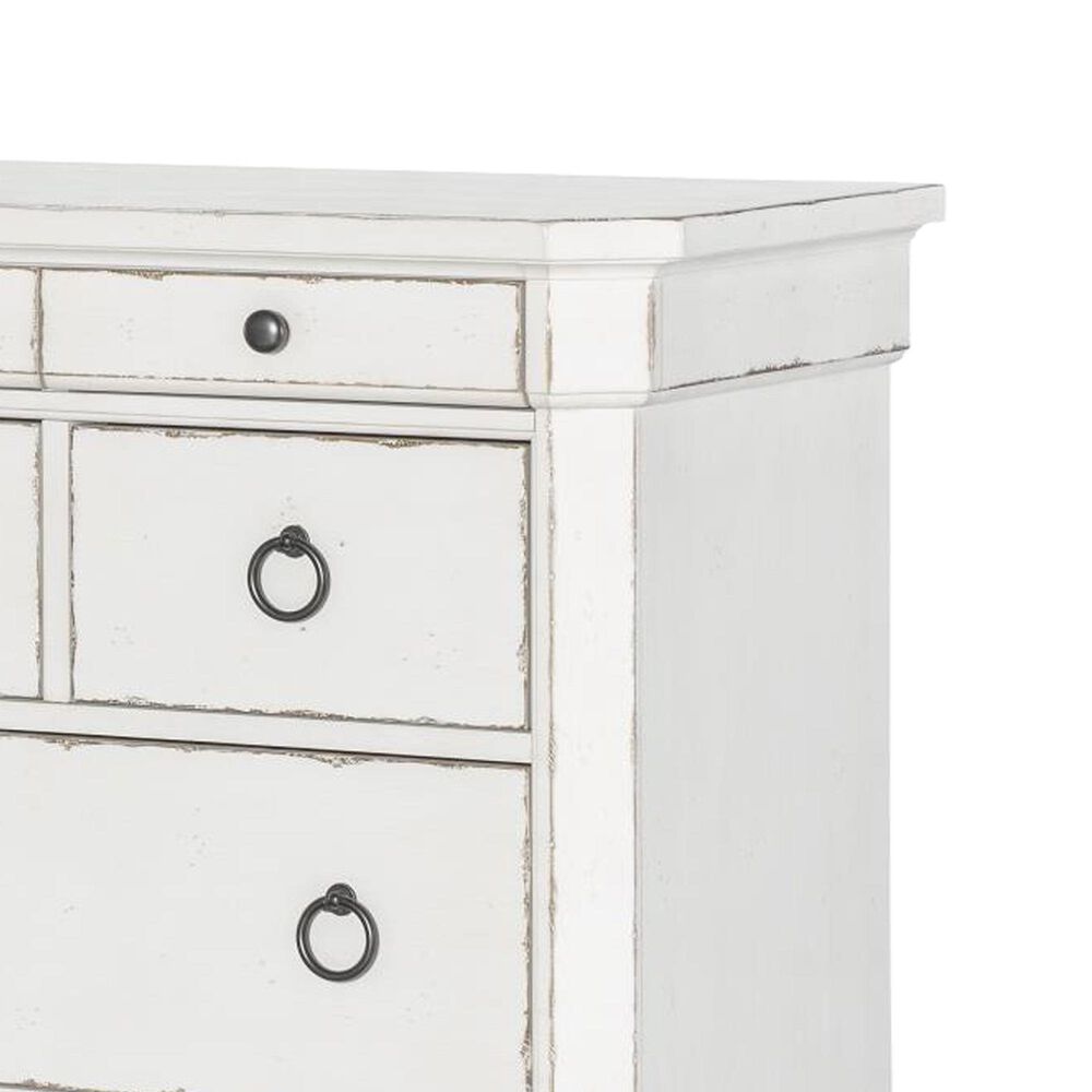 Legacy Classic Vintage Market 10-Drawer Dresser in Picket Fence with AC Outlets and USB Ports, , large
