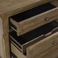 Ashley Feddinger 3-Drawer Nightstand in Chestnut Brown, , large