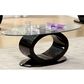 Furniture of America Witmer O-Shaped Coffee Table in Black, , large
