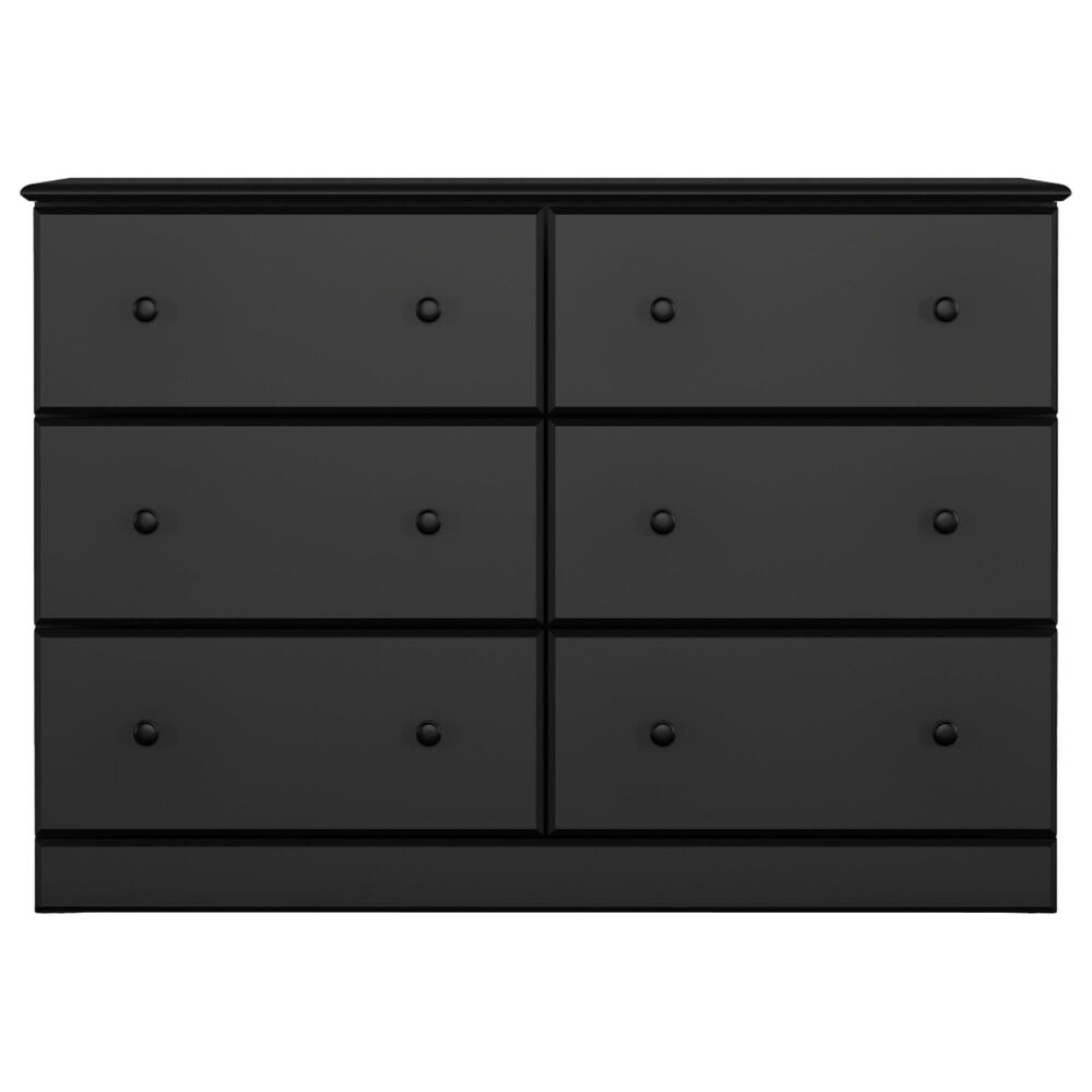 Lemoore Essentials 45" 6-Drawer Dresser Only in Black, , large