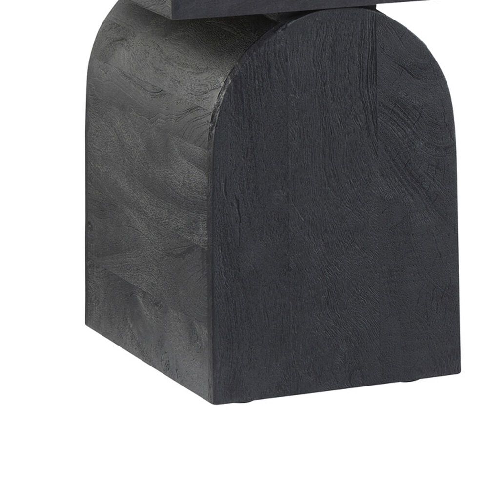 37B Holgrove Accent Bench in Black, , large