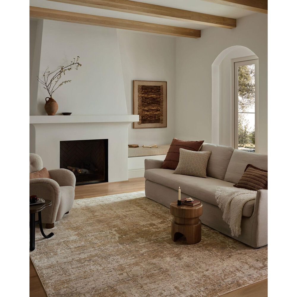 Loloi Nellie Stone and Taupe 5&#39;1&quot; x 7&#39;6&quot; Area Rug, , large