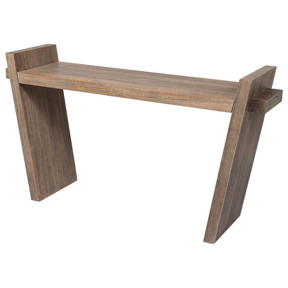 Mercana Elaine III Console Table in Medium Brown, , large