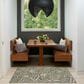 Nourison Garden Oasis GOA01 Ivory and Green 3" x 5" Indoor/Outdoor Area Rug, , large