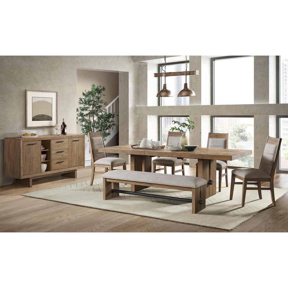 Hawthorne Furniture Landmark 66&quot; Sideboard in Weathered Oak, , large