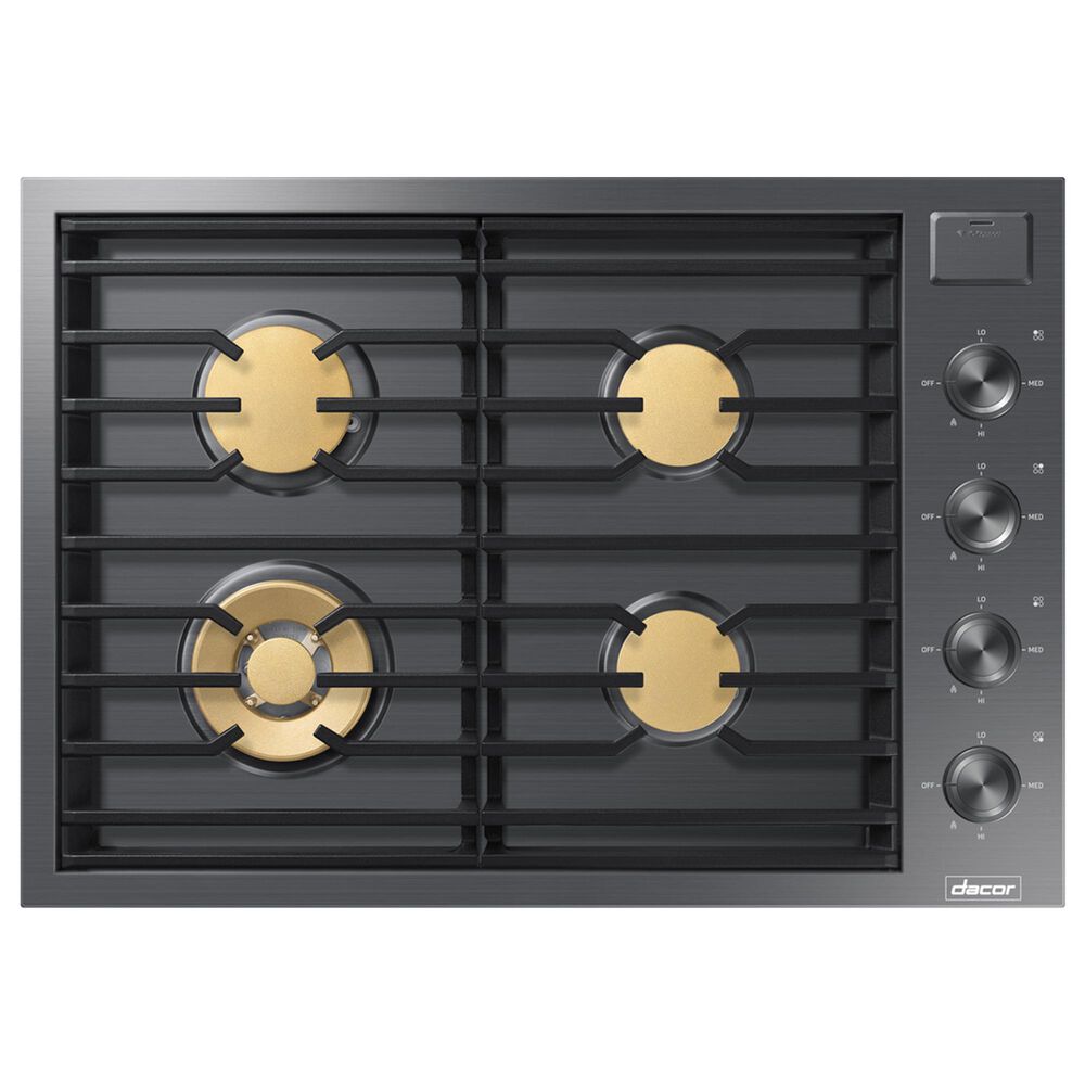 Dacor Modernist 30" Gas Cooktop in Graphite Stainless Steel, , large