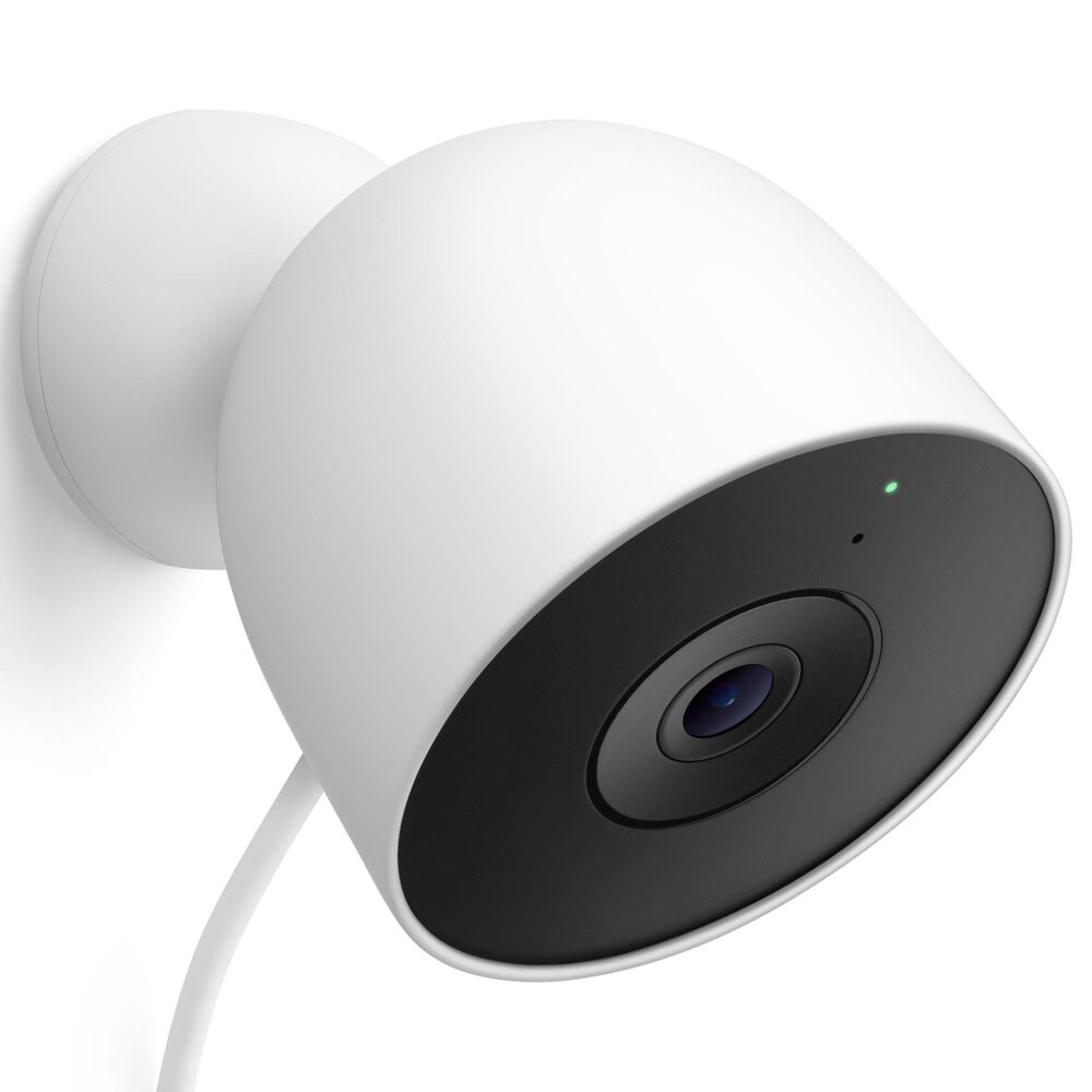 Google Nest Outdoor Smart Security Camera in Snow (2rd Gen), , large
