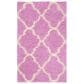 Safavieh Dallas Shag SGD257I-3 3" x 5" Pink/Ivory Area Rug, , large