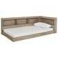 Ashley Oliah Twin Bookcase Storage Bed in Natural, , large