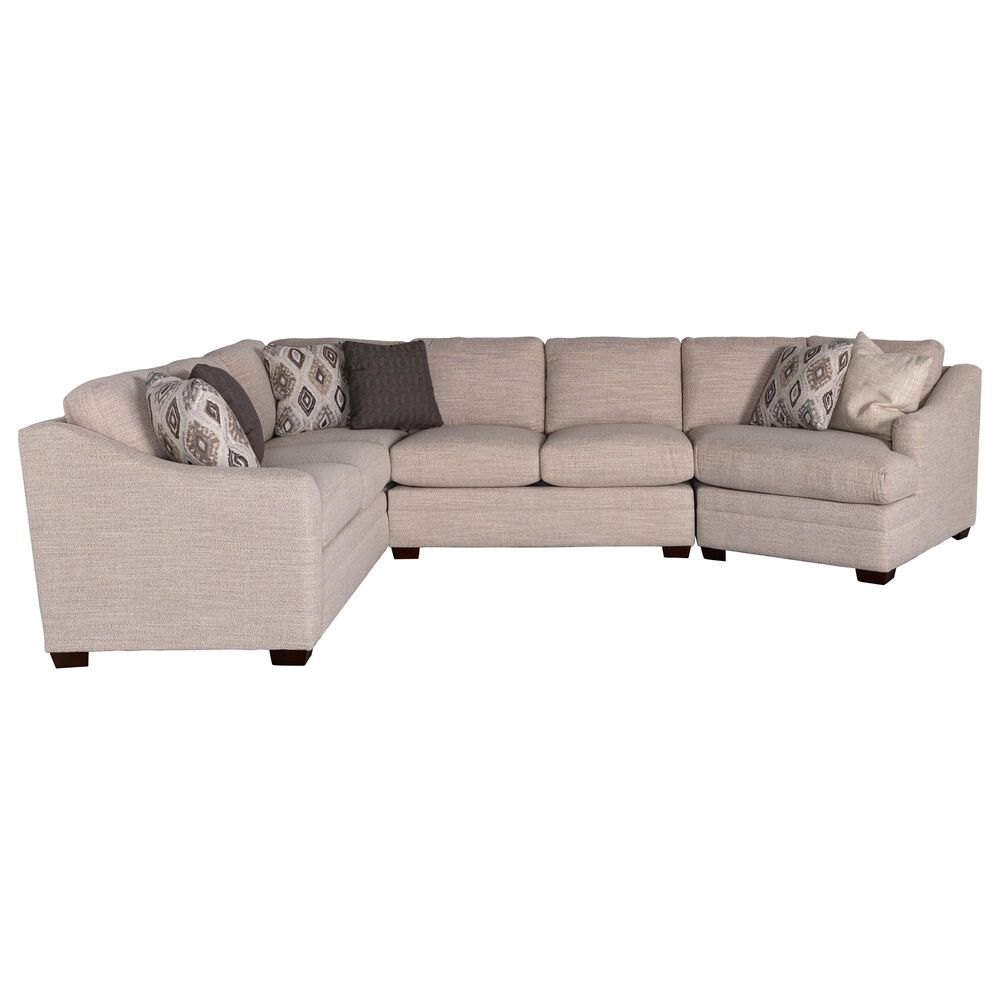 HICKORYCRAFT 3-Piece Sectional in Ember, , large