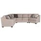 HICKORYCRAFT 3-Piece Sectional in Ember, , large