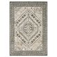 Oriental Weavers Georgia Medallion 659C0 5"3" x 7"3" Ivory and Gray Area Rug, , large