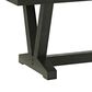 Mayberry Hill Everdeen Faux Marble and Wood Dining Table, , large