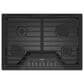 Whirlpool 30" Gas Cooktop with 4 Burner in Black Stainless, , large