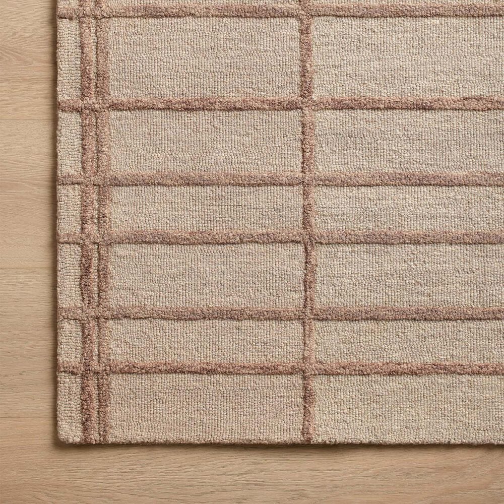 Chris Loves Julia x Loloi Bradley 3&#39; x 7&#39; Rose and Blush Area Rug, , large