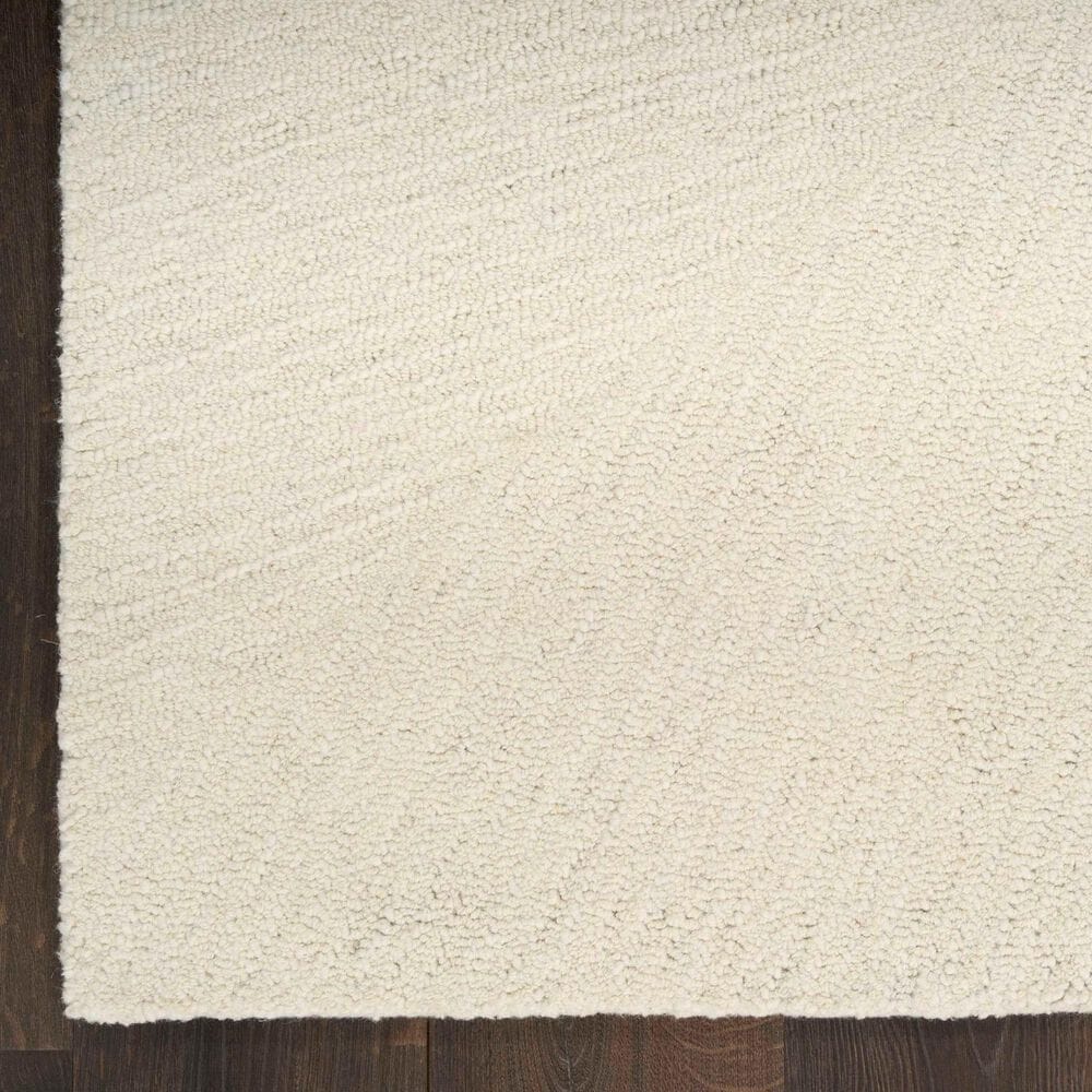 Nourison Pure Angles Ivory 2&#39;3&quot; x 7&#39;6&quot; Runner, , large