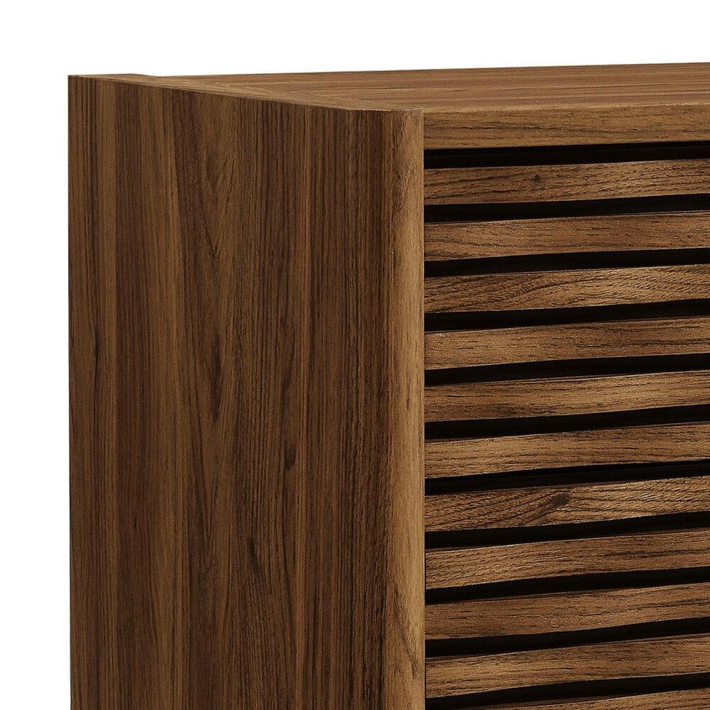 Modway Emric Wave 2 Drawer Nightstand in Walnut, , large