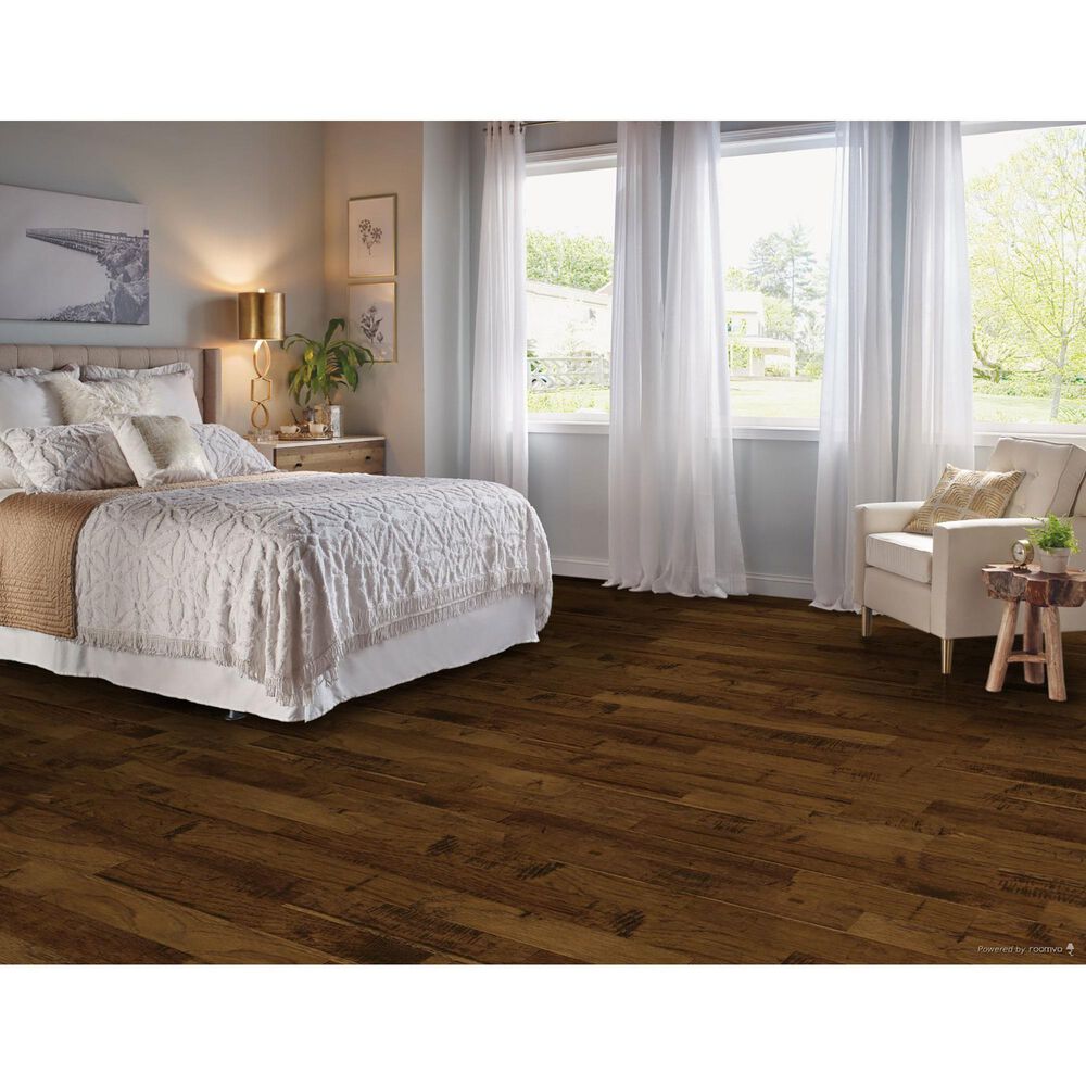 Bruce Hardwood Flooring Frontier Color Brushed Sahara Sand 5 in Hickory