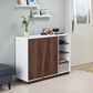 Furniture of America Williams Shoe Cabinet in White, , large