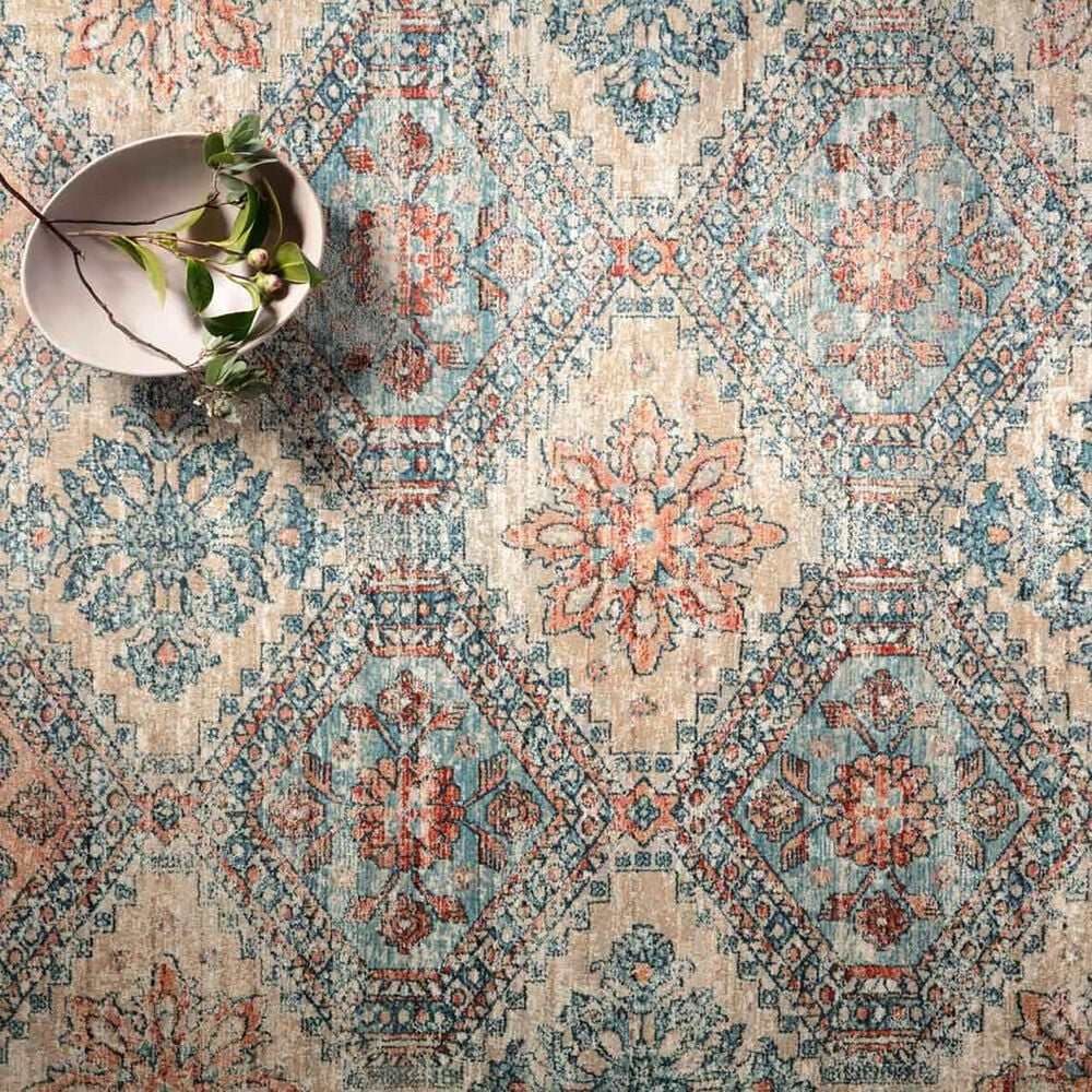 Magnolia Home Elise ELI-02 9&#39;9&quot; x 13&#39; Blue Area Rug, , large