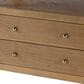 Butler Specialty Company Nora 2-Drawer Wide Nightstand with Open Shelf in Light Natural Brown, , large