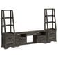 Mayberry Hill Park Ridge 71" TV Console with Side Piers in Charcoal, , large