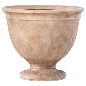 Alfresco Home Delfina Large Patio Urn in Tallow, , large