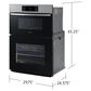 Samsung Bespoke 2-Piece Kitchen Package with Bespoke 30" Combination Wall Oven and 36" Gas Cooktop in Stainless Steel, , large