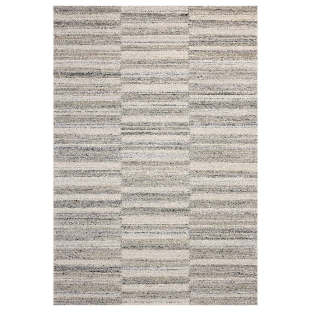 Loloi Rae Stone and Ivory 2"6" x 9"9" Runner, , large