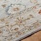 Surya Reina REN-2307 Light Gray, Cream, Denim, Rust, Mustard and Olive 2" x 2"11" Area Rug, , large