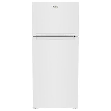 Whirlpool 16.3 Cu. Ft. Wide Top-Freezer Refrigerator with Flexi-Slide Bin in White, , large