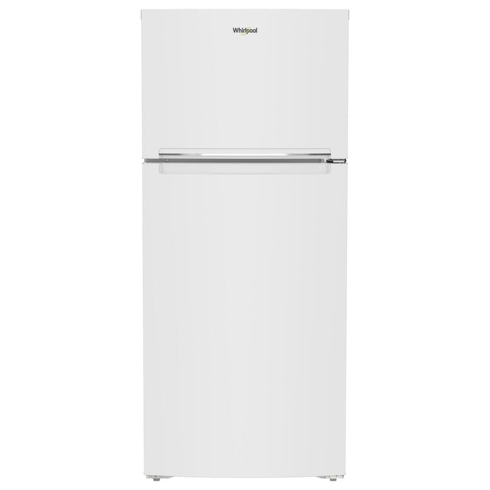 Whirlpool 16.3 Cu. Ft. Wide Top-Freezer Refrigerator with Flexi-Slide Bin in White, , large