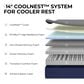 SweetNight CoolNest 14" Medium Full Mattress in a Box, , large